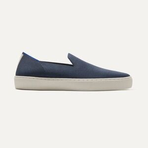 Rothys The Sneaker Navy Night‎ Blue Slip On Flat Shoes Womens Size 10 Washable